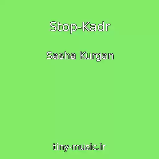 کاور آهنگ Stop-Kadr از Sasha Kurgan