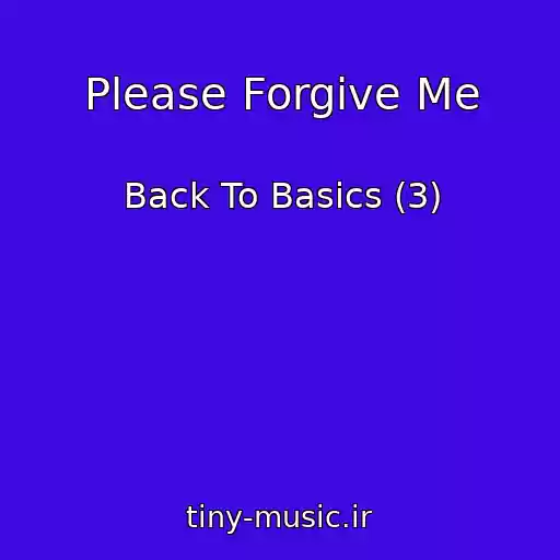 کاور آهنگ Please Forgive Me از Back To Basics (3)