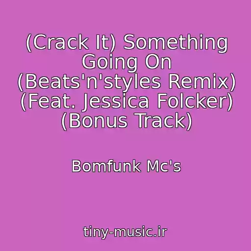 کاور آهنگ (Crack It) Something Going On (Beats'n'styles Remix) (Feat. Jessica Folcker) (Bonus Track) از Bomfunk Mc's