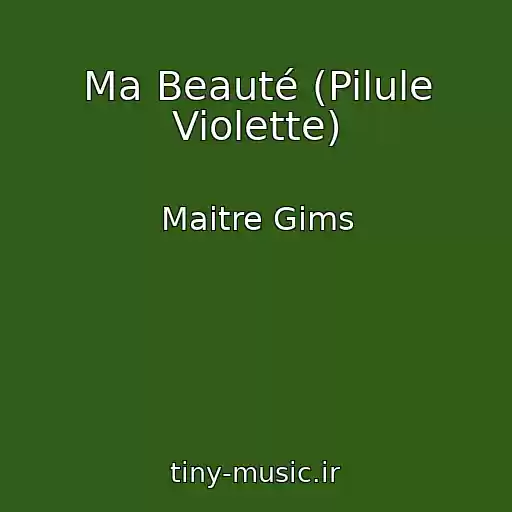 کاور آهنگ Ma Beauté (Pilule Violette) از Maitre Gims