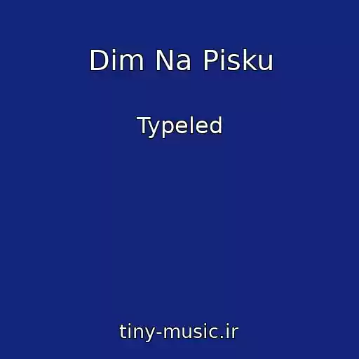 کاور آهنگ Dіm Na Pіsku از Typeled