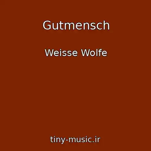 کاور آهنگ Gutmensch از Weisse Wolfe