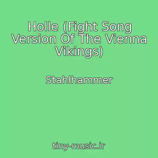 کاور آهنگ Holle (Fight Song Version Of The Vienna Vikings) از Stahlhammer