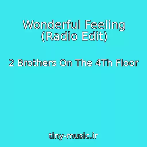 کاور آهنگ Wonderful Feeling (Radio Edit) از 2 Brothers On The 4Th Floor