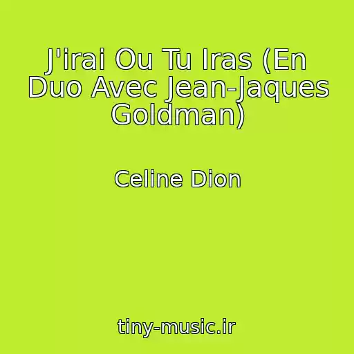 کاور آهنگ J'irai Ou Tu Iras (En Duo Avec Jean-Jaques Goldman) از Celine Dion