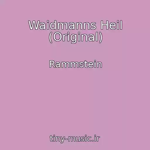 کاور آهنگ Waidmanns Heil (Original) از Rammstein