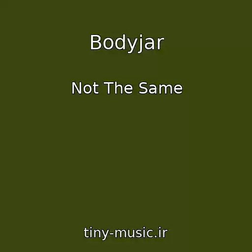 کاور آهنگ Bodyjar از Not The Same