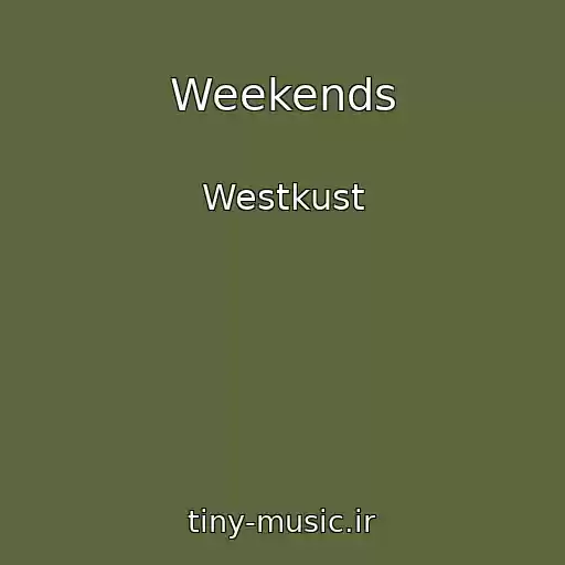 کاور آهنگ Weekends از Westkust