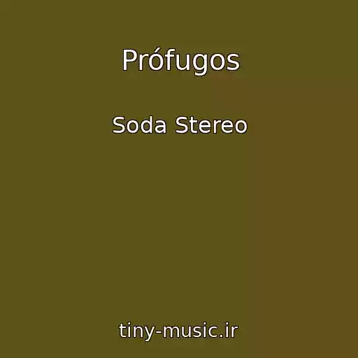 کاور آهنگ Prófugos از Soda Stereo