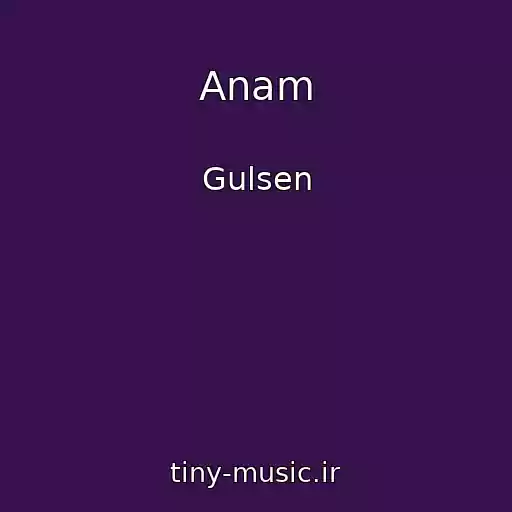 کاور آهنگ Anam از Gulsen