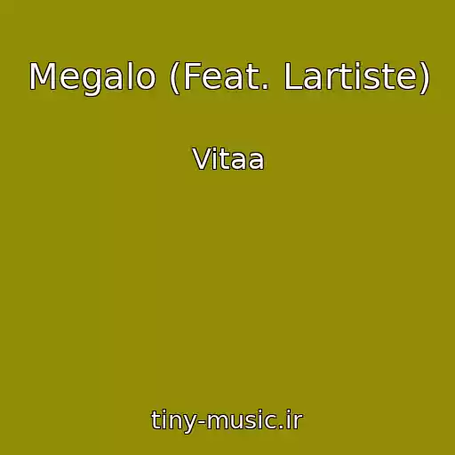 کاور آهنگ Megalo (Feat. Lartiste) از Vitaa