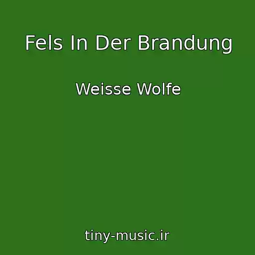 کاور آهنگ Fels In Der Brandung از Weisse Wolfe