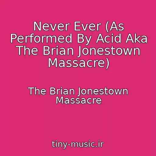 کاور آهنگ Never Ever (As Performed By Acid Aka The Brian Jonestown Massacre) از The Brian Jonestown Massacre