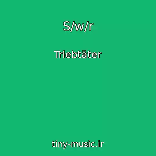 کاور آهنگ S/w/r از Triebtäter