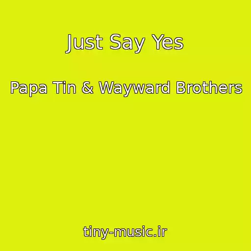 کاور آهنگ Just Say Yes از Papa Tin & Wayward Brothers