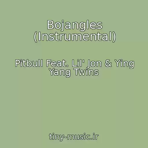 کاور آهنگ Bojangles (Instrumental) از Pitbull Feat. Lil' Jon & Ying Yang Twins