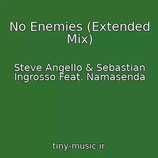 کاور آهنگ No Enemies (Extended Mix) از Steve Angello & Sebastian Ingrosso Feat. Namasenda
