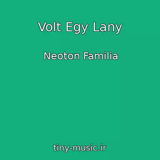کاور آهنگ Volt Egy Lany از Neoton Familia