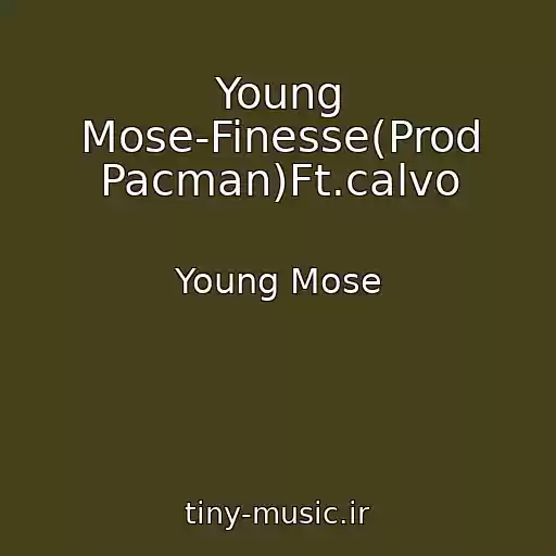 کاور آهنگ Young Mose-Finesse(Prod Pacman)Ft.calvo از Young Mose