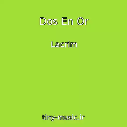کاور آهنگ Dos En Or از Lacrim