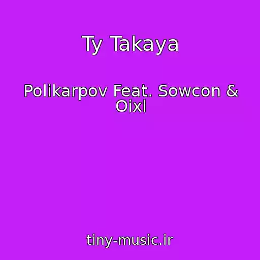 کاور آهنگ Ty Takaya از Polikarpov Feat. Sowcon & Oixl