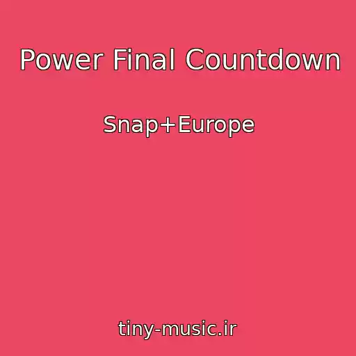 کاور آهنگ Power Final Countdown از Snap+Europe