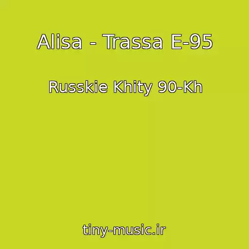 کاور آهنگ Alisa - Trassa E-95 از Russkie Khity 90-Kh