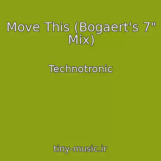 کاور آهنگ Move This (Bogaert's 7" Mix) از Technotronic