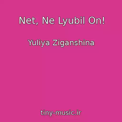 کاور آهنگ Net, Ne Lyubil On! از Yuliya Ziganshina