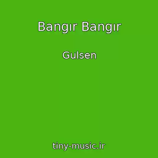 کاور آهنگ Bangır Bangır از Gulsen