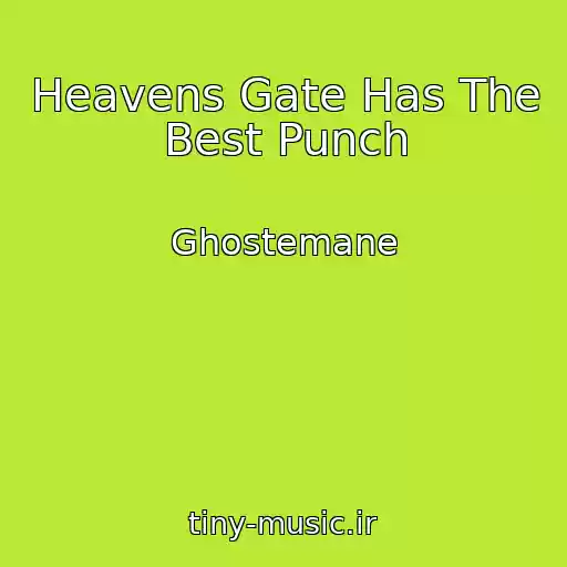 کاور آهنگ Heavens Gate Has The Best Punch از Ghostemane