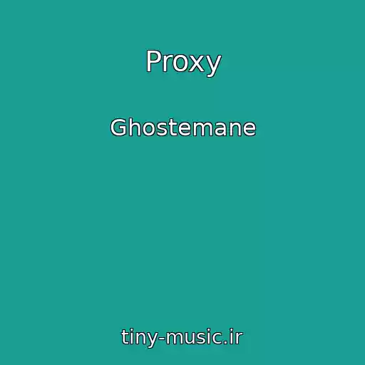 کاور آهنگ Proxy از Ghostemane