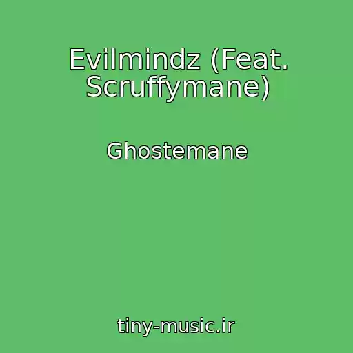 کاور آهنگ Evilmindz (Feat. Scruffymane) از Ghostemane