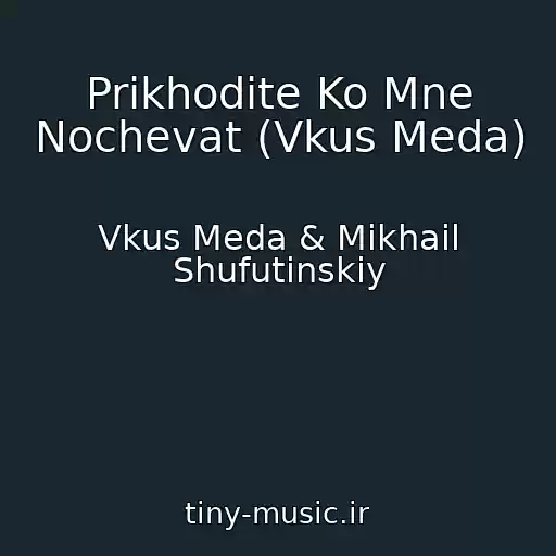 کاور آهنگ Prikhodite Ko Mne Nochevat (Vkus Meda) از Vkus Meda & Mikhail Shufutinskiy