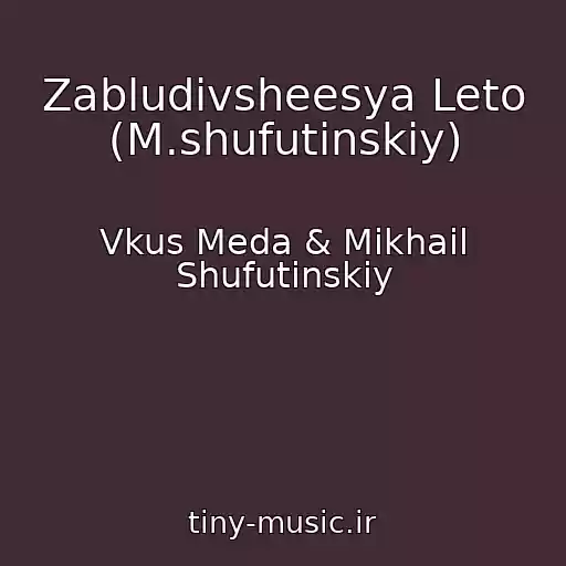 کاور آهنگ Zabludivsheesya Leto (M.shufutinskiy) از Vkus Meda & Mikhail Shufutinskiy