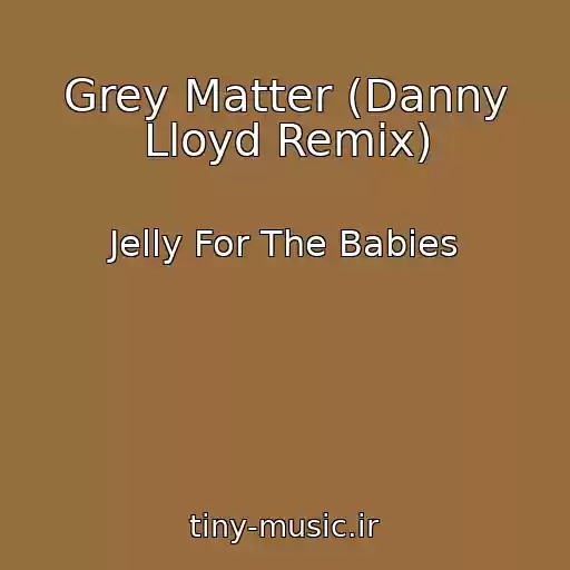 کاور آهنگ Grey Matter (Danny Lloyd Remix) از Jelly For The Babies