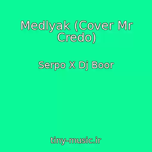 کاور آهنگ Medlyak (Cover Mr Credo) از Serpo X Dj Boor
