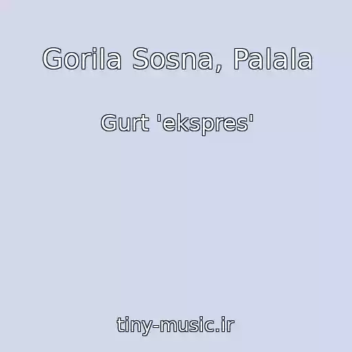کاور آهنگ Gorіla Sosna, Palala از Gurt 'ekspres'