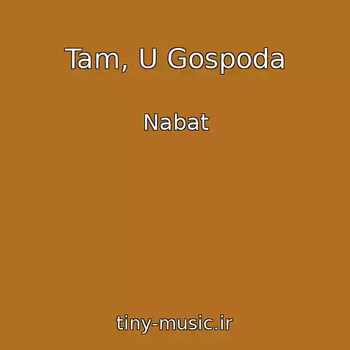 کاور آهنگ Tam, U Gospoda از Nabat