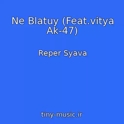 کاور آهنگ Ne Blatuy (Feat.vitya Ak-47) از Reper Syava