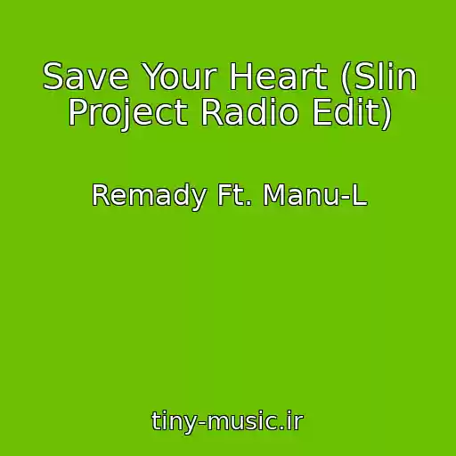 کاور آهنگ Save Your Heart (Slin Project Radio Edit) از Remady Ft. Manu-L