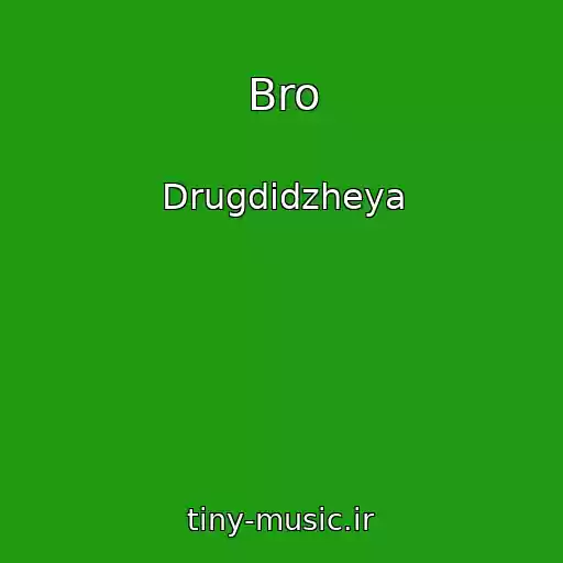 کاور آهنگ Bro از Drugdidzheya