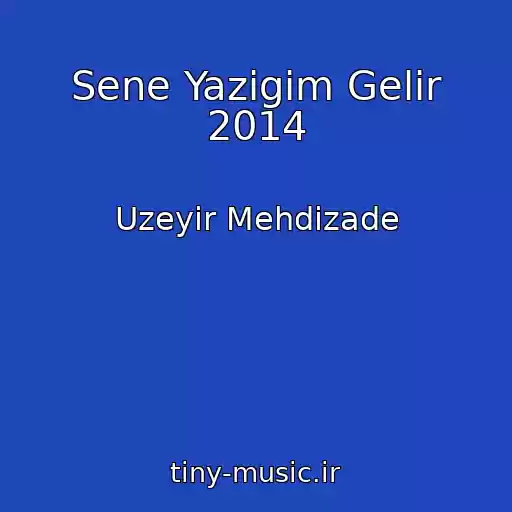 کاور آهنگ Sene Yazigim Gelir 2014 از Uzeyir Mehdizade