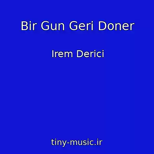 کاور آهنگ Bir Gun Geri Doner از Irem Derici