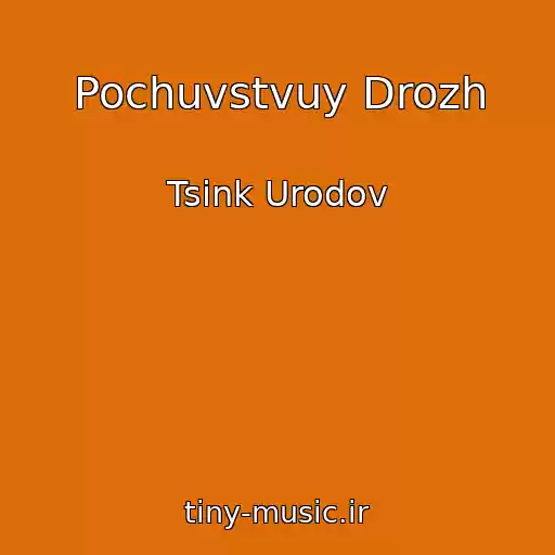 کاور آهنگ Pochuvstvuy Drozh از Tsink Urodov
