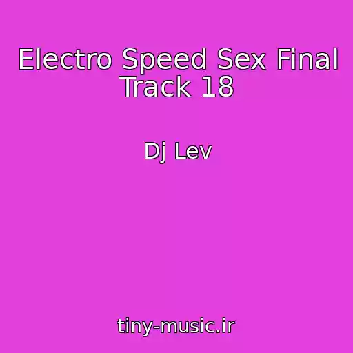 کاور آهنگ Electro Speed Sex Final Track 18 از Dj Lev