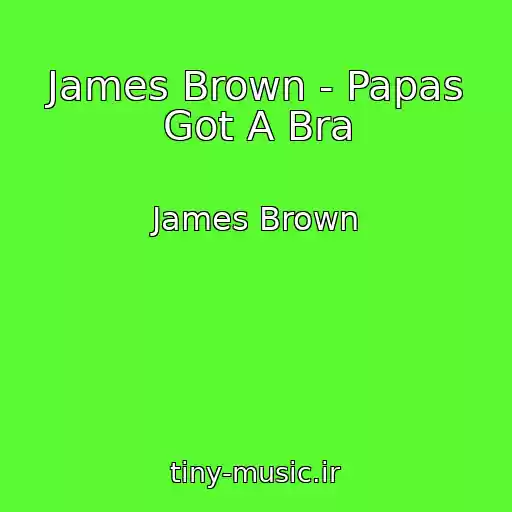 کاور آهنگ James Brown - Papas Got A Bra از James Brown