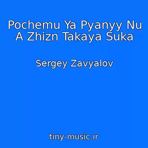 کاور آهنگ Pochemu Ya Pyanyy Nu A Zhizn Takaya Suka از Sergey Zavyalov