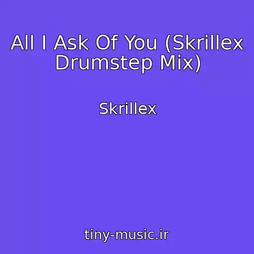 کاور آهنگ All I Ask Of You (Skrillex Drumstep Mix) از Skrillex