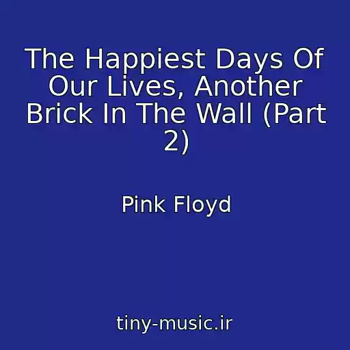 کاور آهنگ The Happiest Days Of Our Lives, Another Brick In The Wall (Part 2) از Pink Floyd